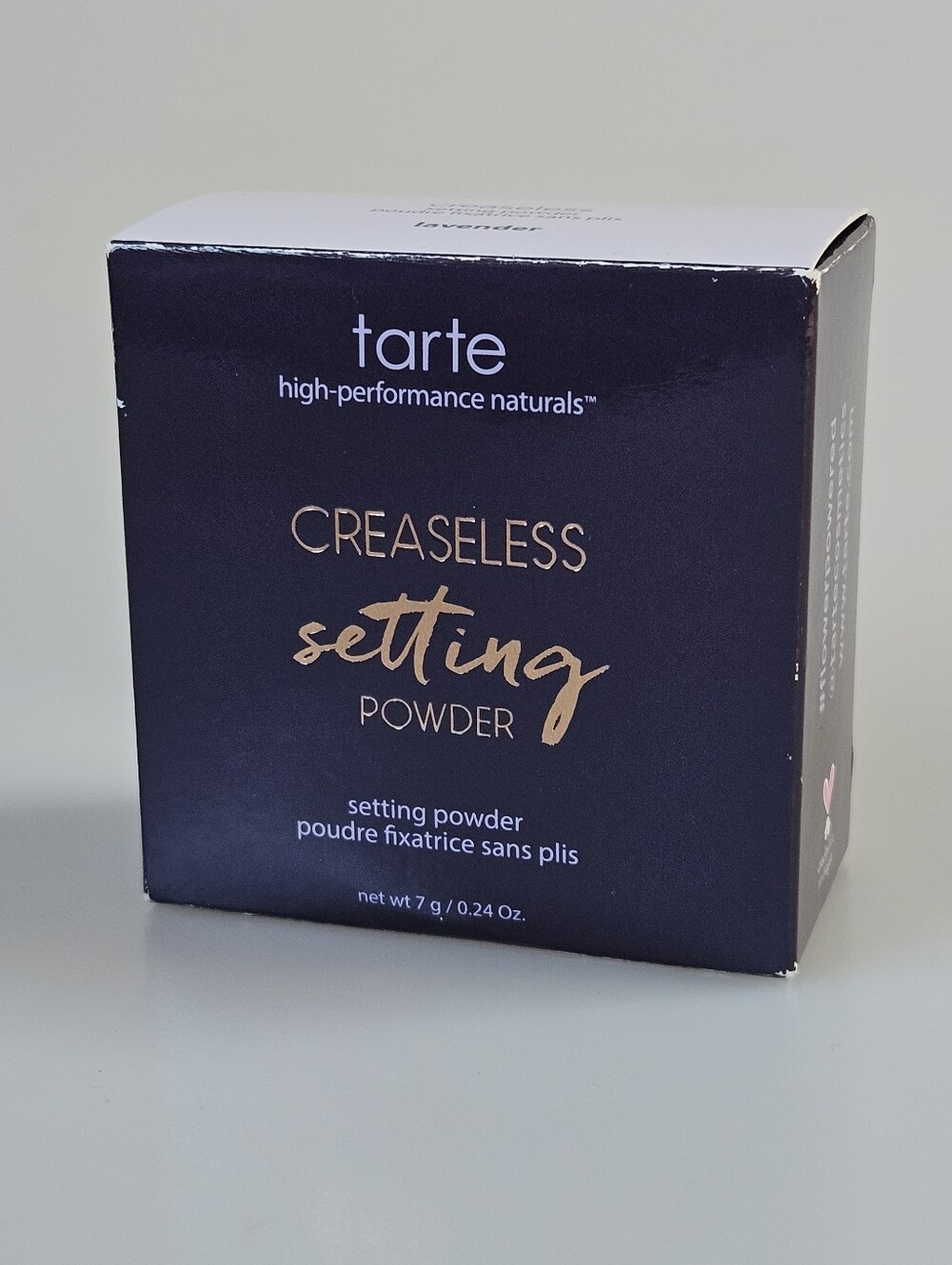 NIB Tarte Lavender Creaseless Setting Powder